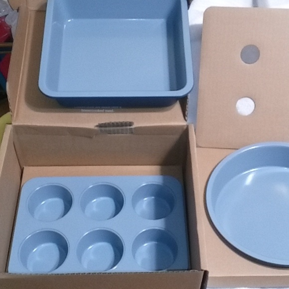 OUR Place Premium  Bakeware Set In Blue Salt, NIB - Picture 6 of 9